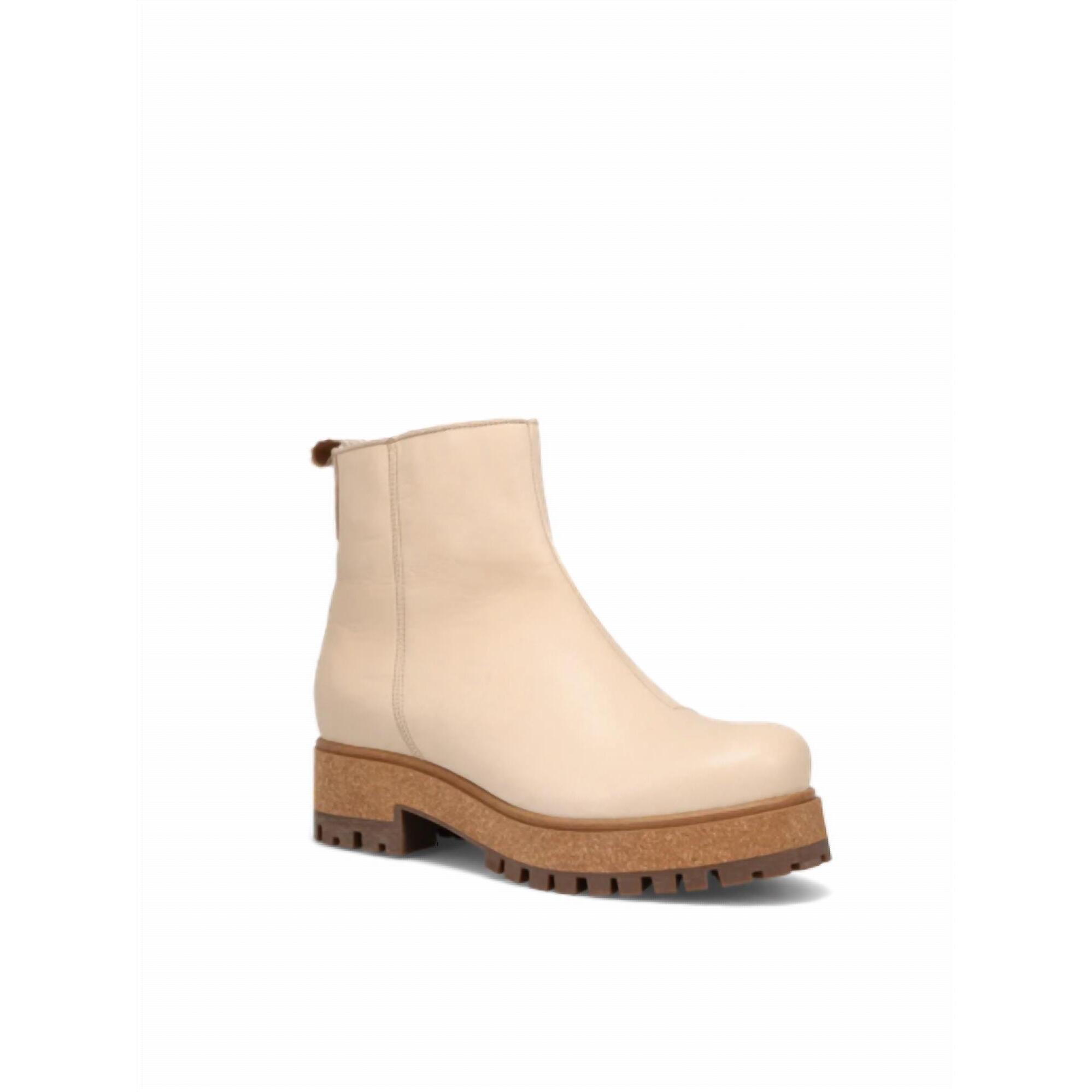 New Taos Women's Downtown Boots In Ivory